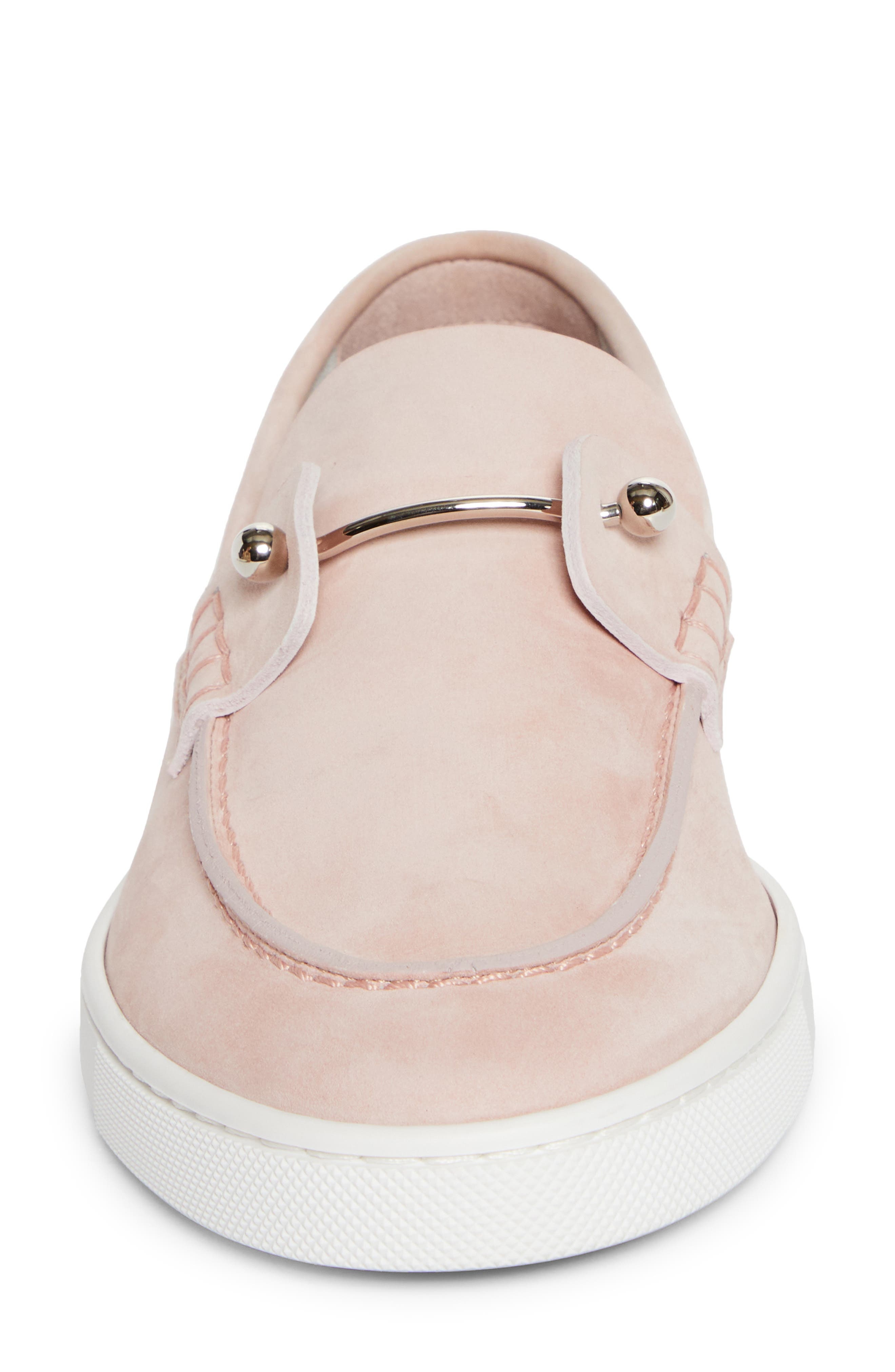 Christian Louboutin Chambeliboat Donna Boat Shoe in Vintage Rose at Nordstrom - 4