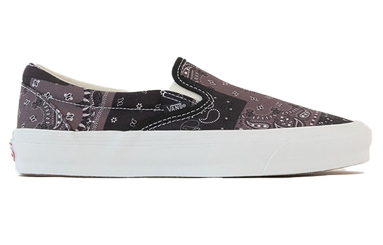 Vans Kith x Vault OG Classic Slip-On LX 'Bandana - Moonless Night' VN0A45JK6CH - 2