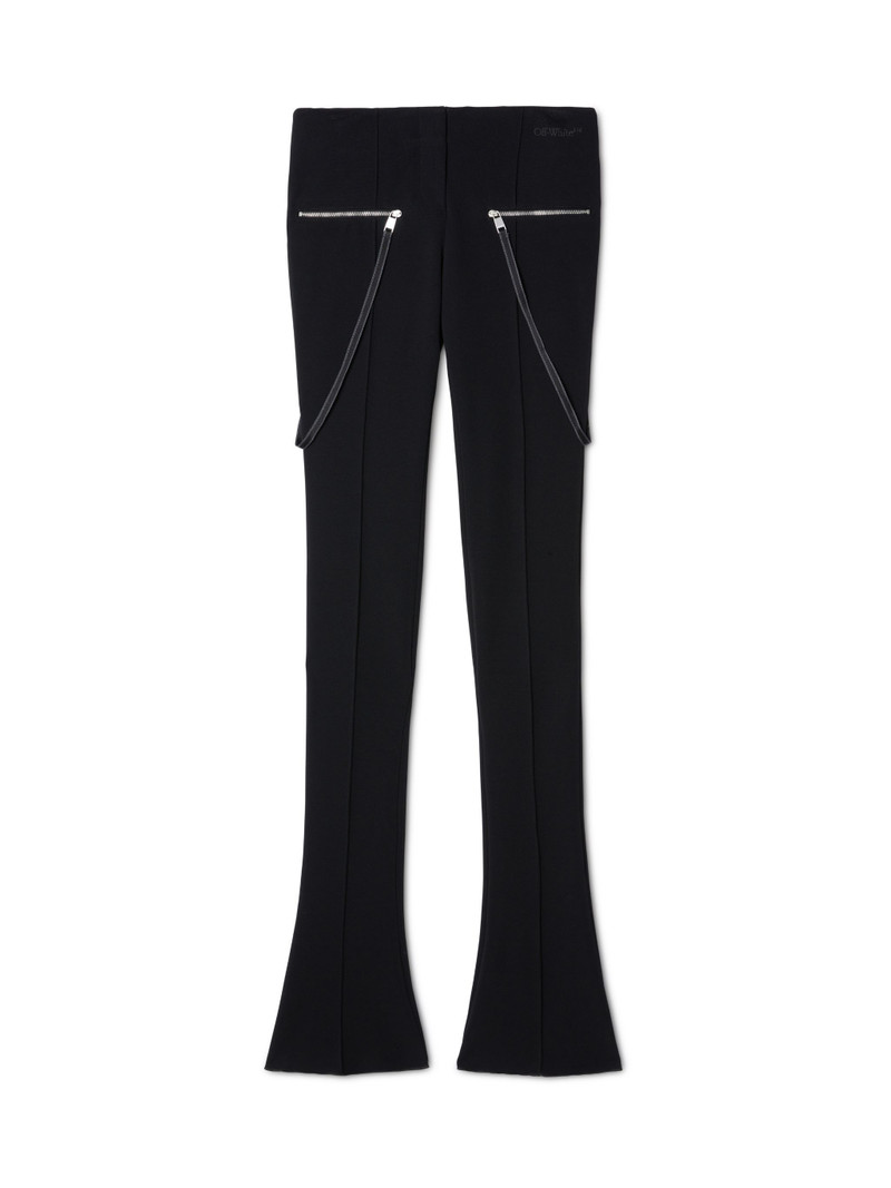 Black Britney Zip Pants 1