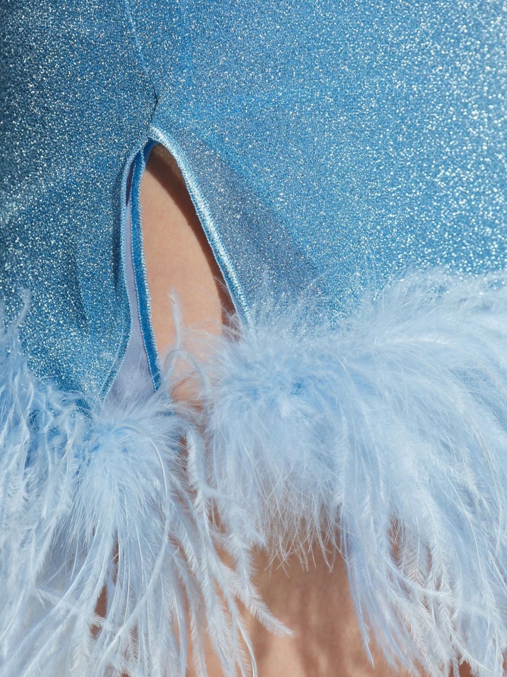 Lumière Plumage mini dress - 5