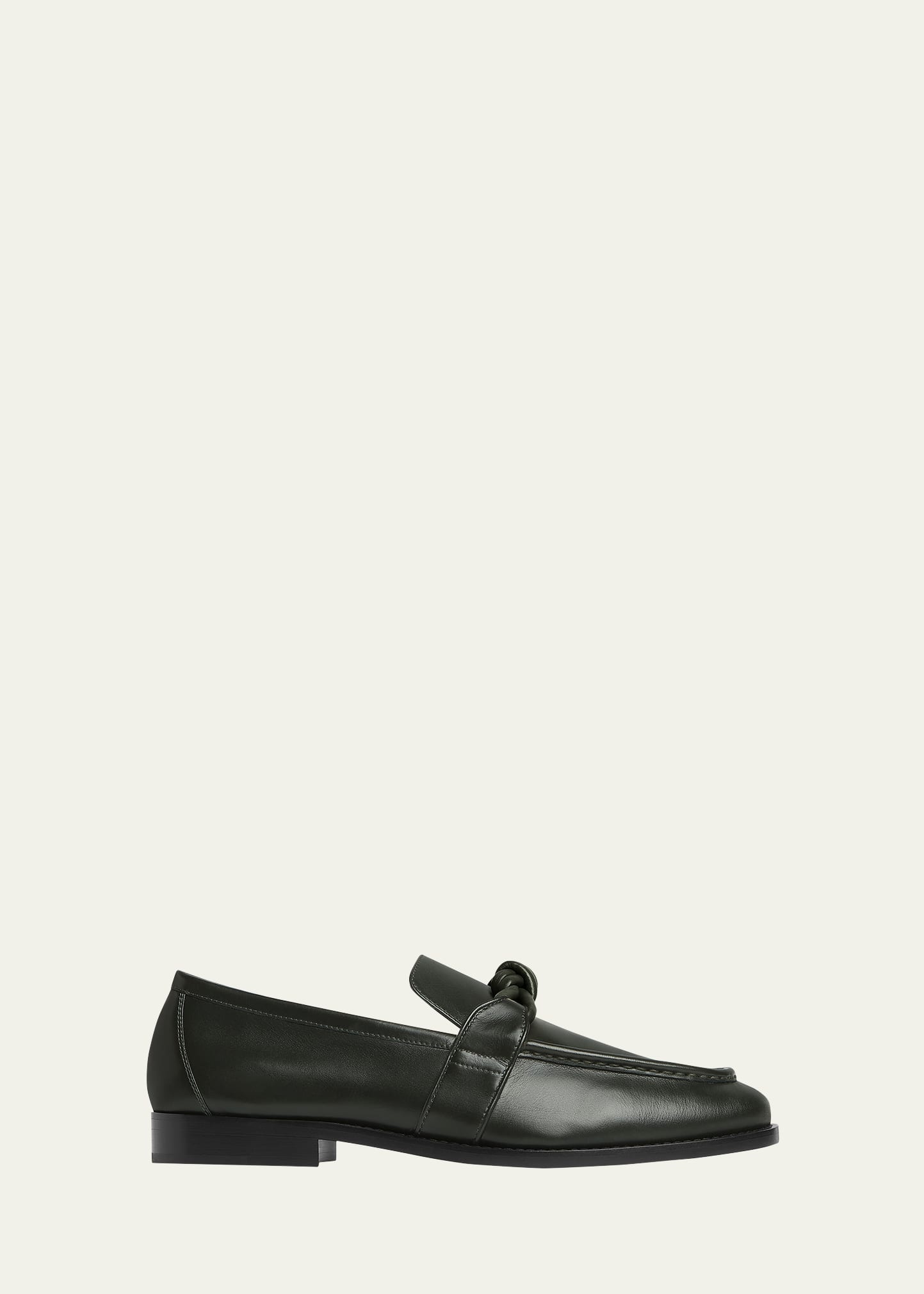 Men's Astaire Knot Leather Loafers - 1