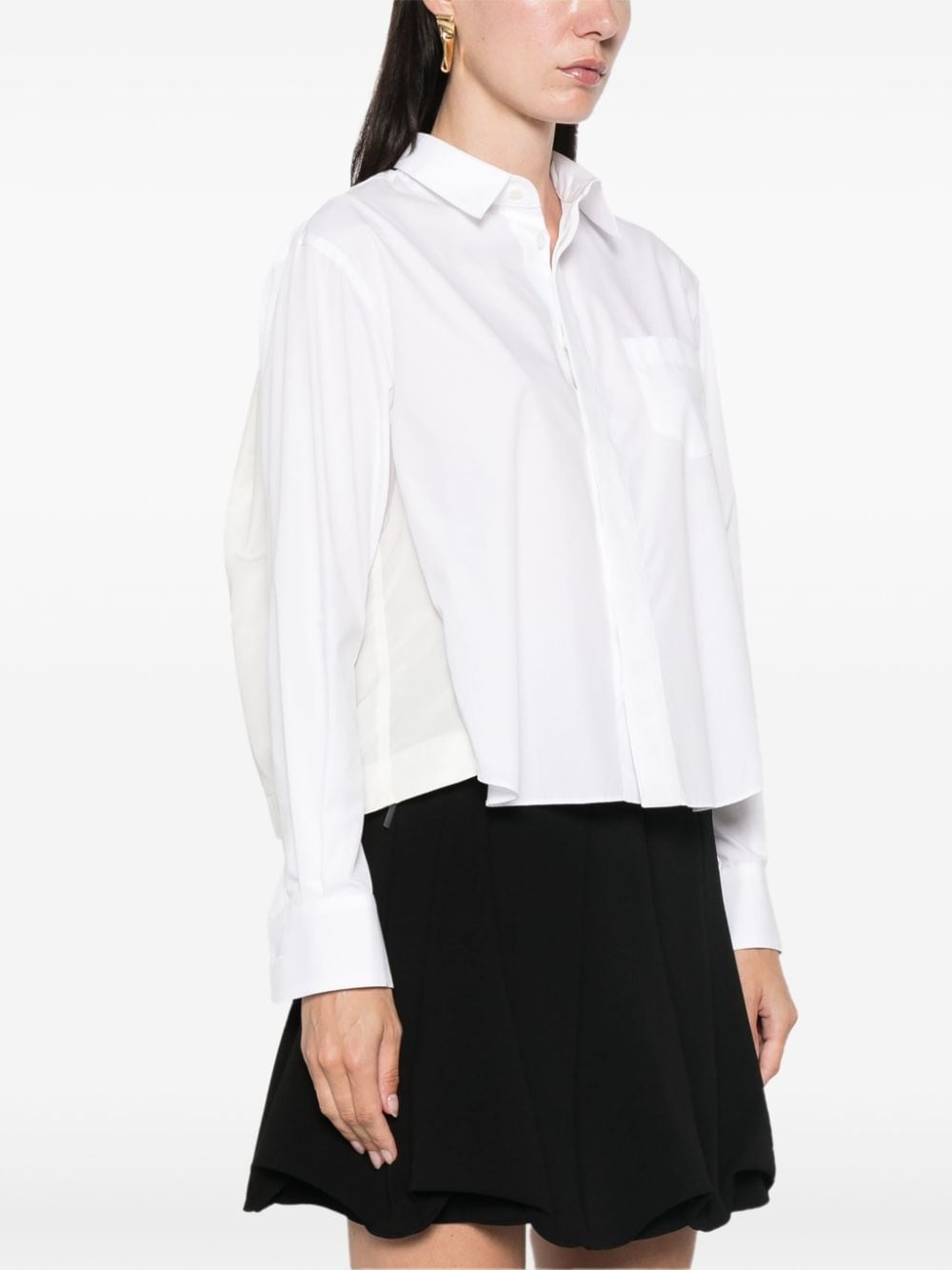 panelled shirt - 3