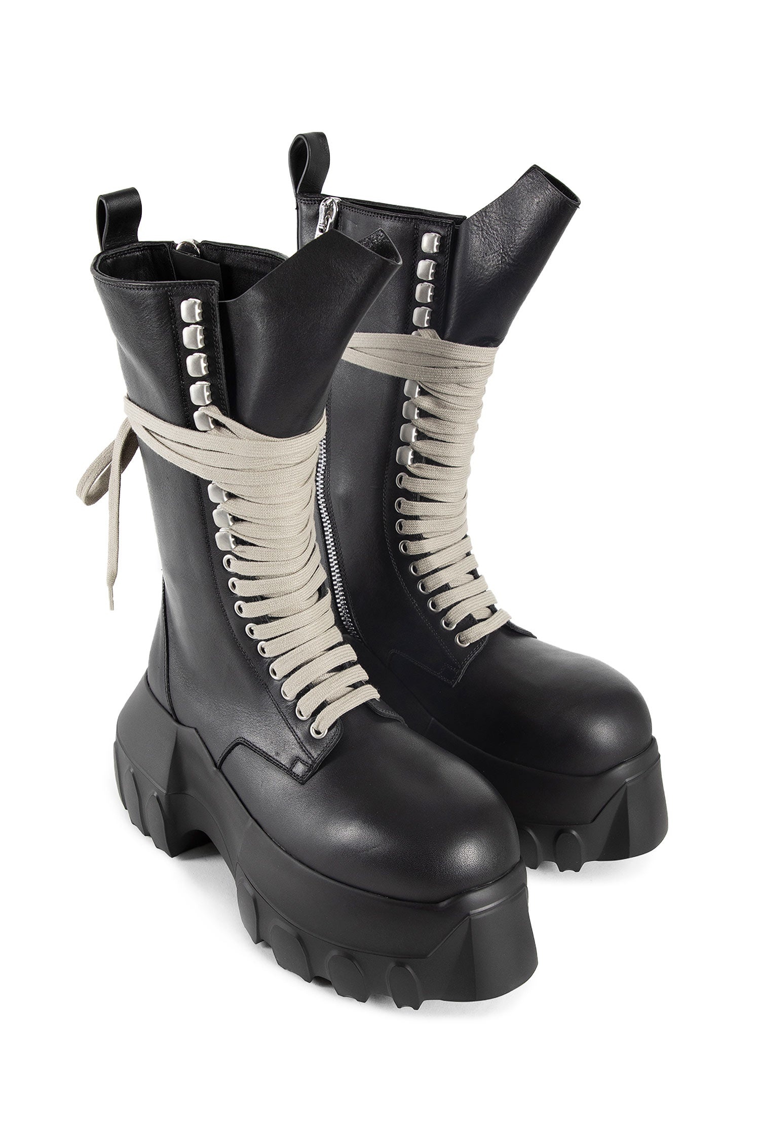 Rick Owens Porterville-Army-Mega-Tractor-Boots | antonioli