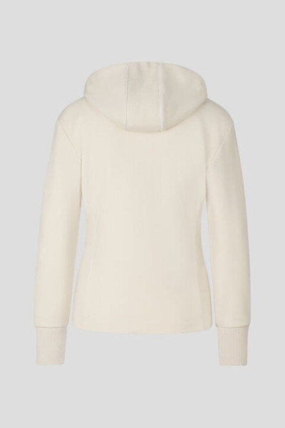 BOGNER Camilla sweatshirt jacket in Off-white outlook