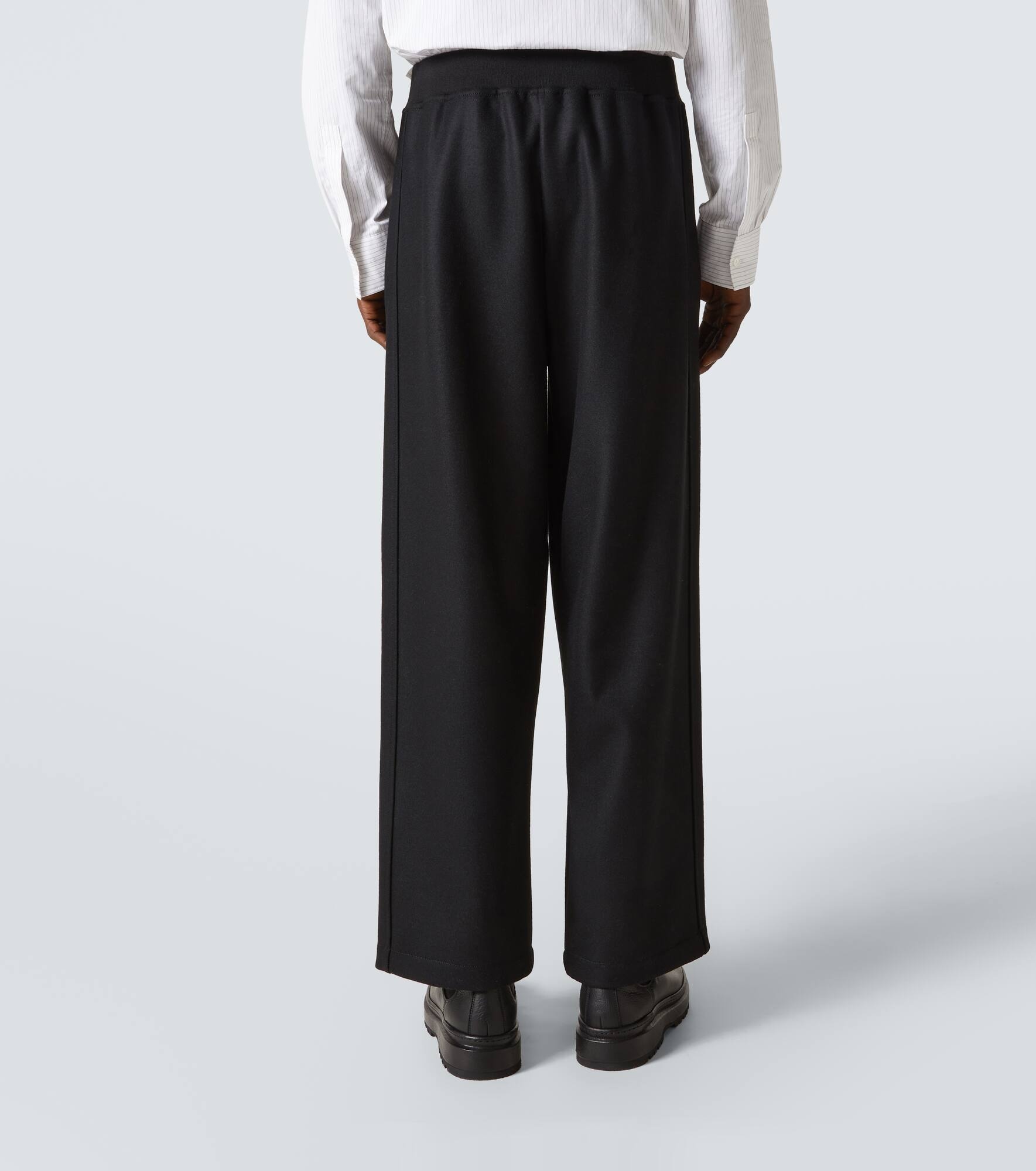 Wool straight pants - 4