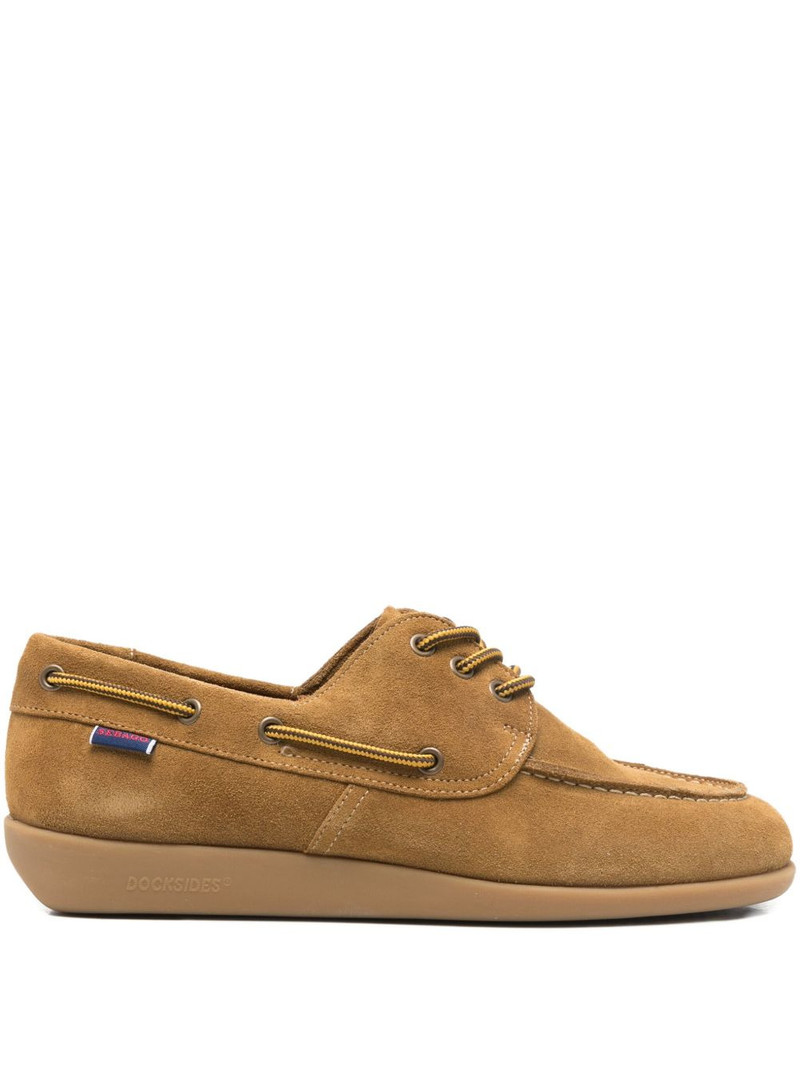Gary Jobson laced boat shoes 1