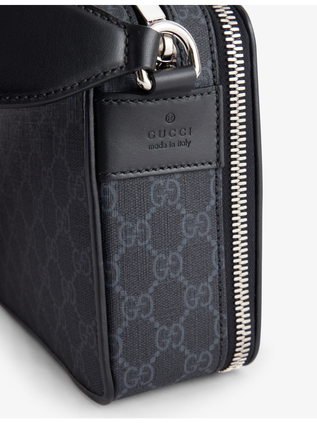 GG-Monogram Coated-Canvas Cross-Body Bag - 3