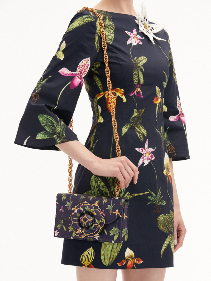Oscar de la Renta ORCHID PRINTED TRO BAG outlook