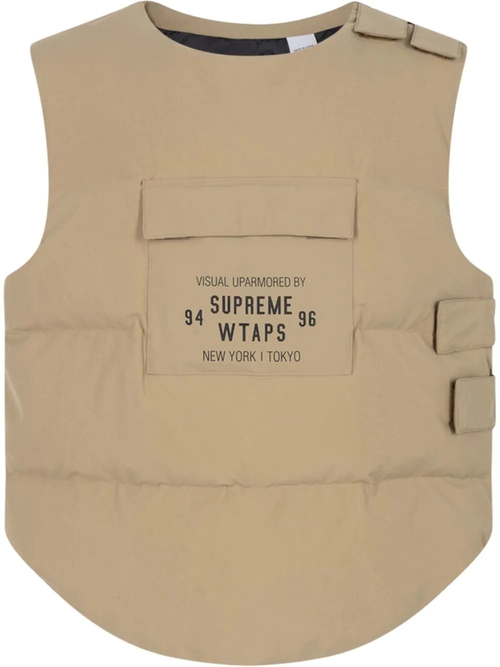 x WTAPS Tactical down-feather vest - 1