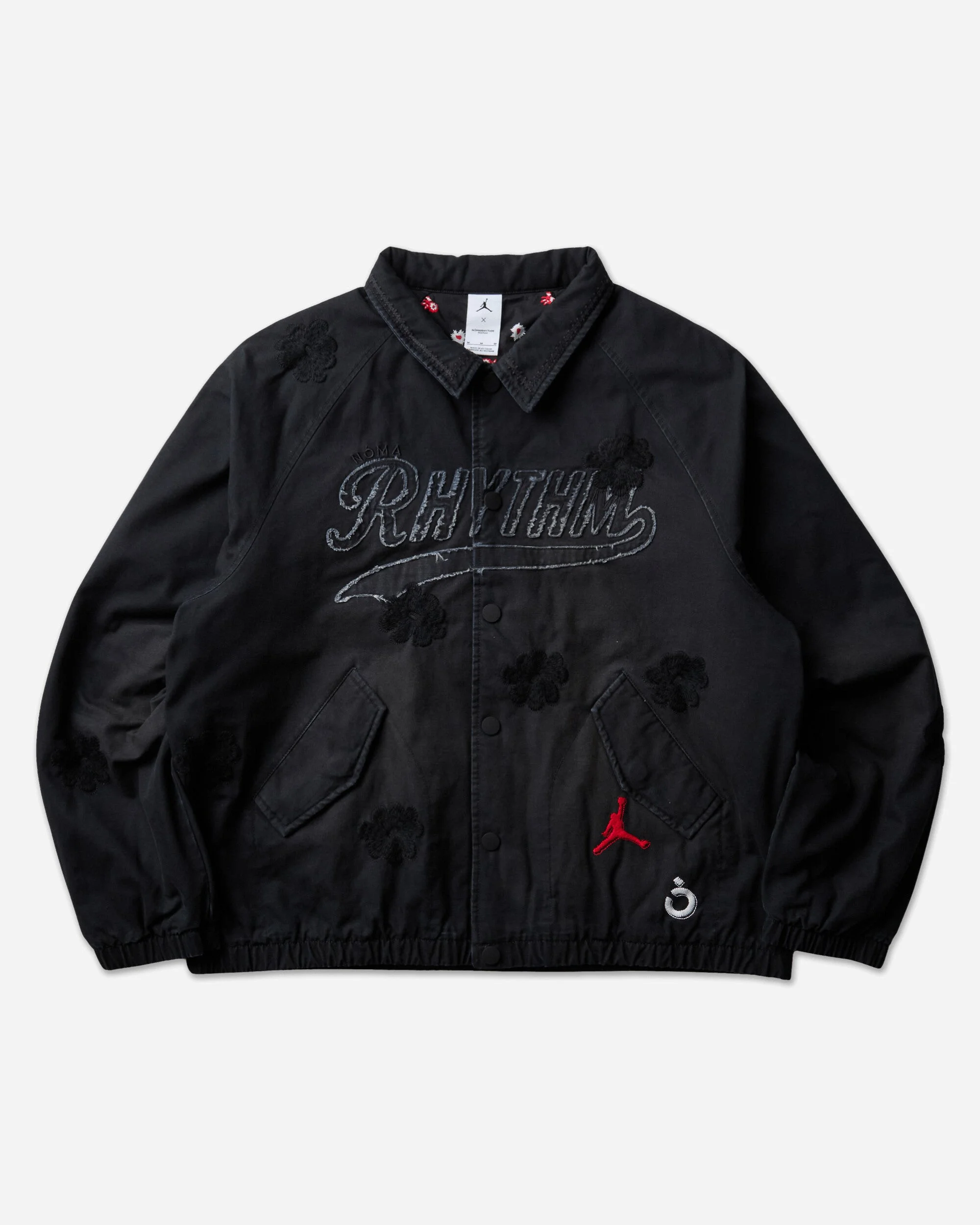 NÒMARHYTHM TEXTILE Bomber Jacket Black - 1