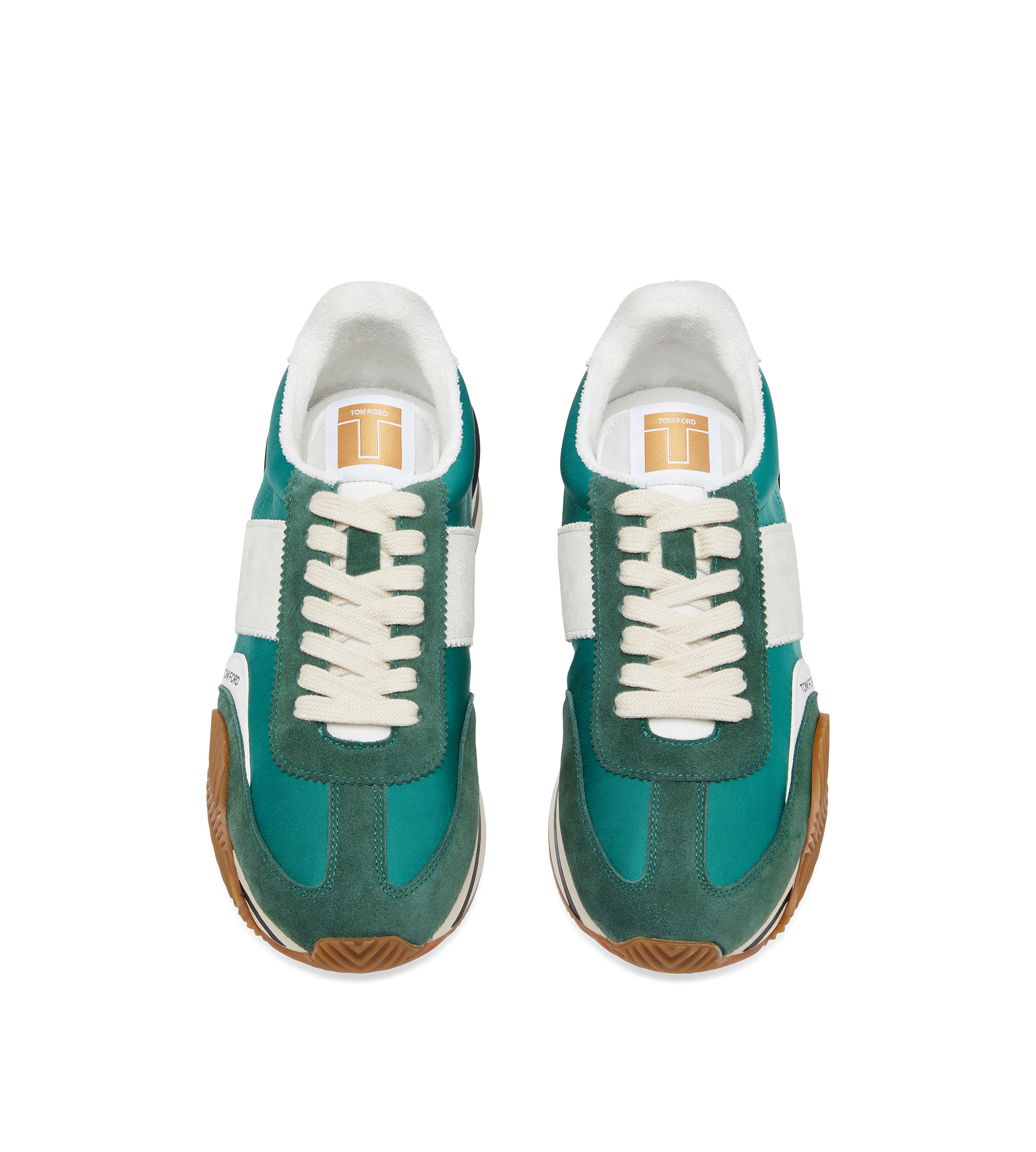 SUEDE AND TECHNICAL FABRIC JAMES SNEAKER - 2