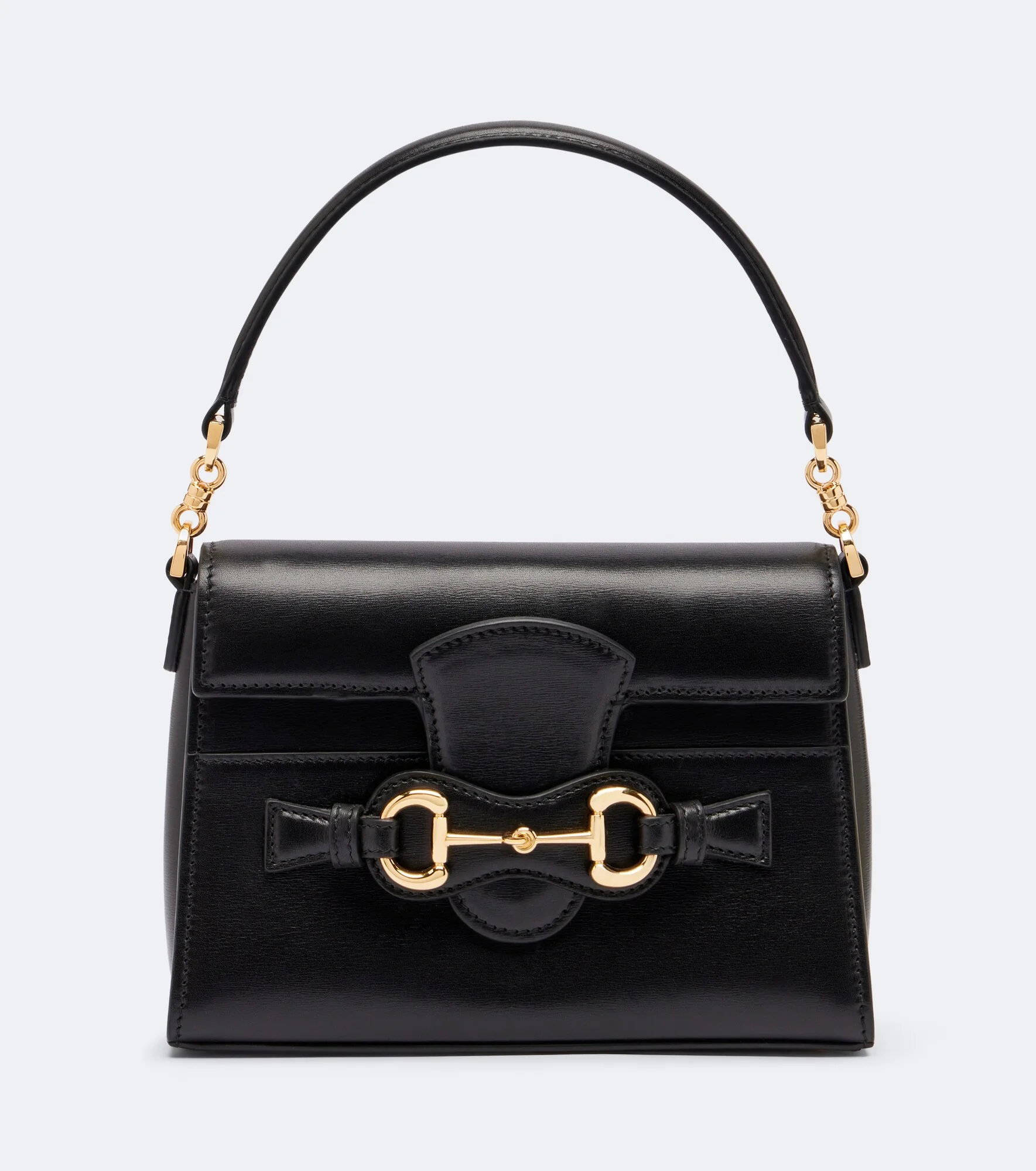 Horsebit Duomo Small leather top handle bag - 1