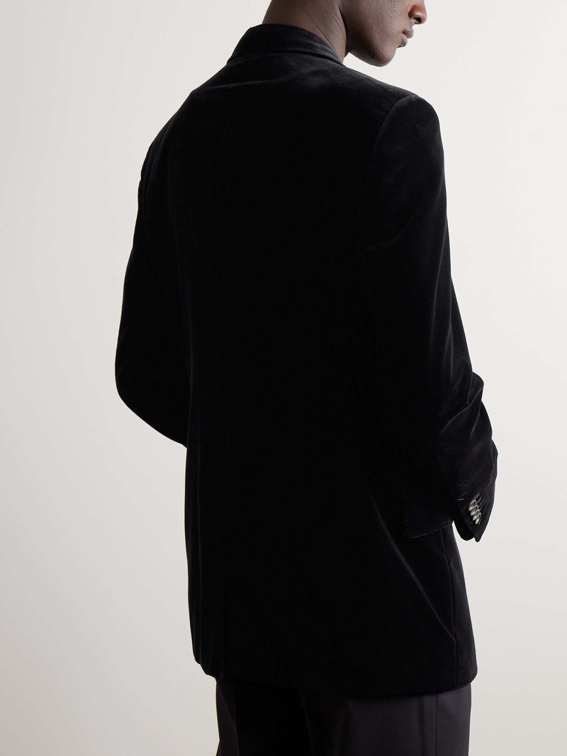 Atticus Slim-Fit Cotton-Velvet Blazer 4