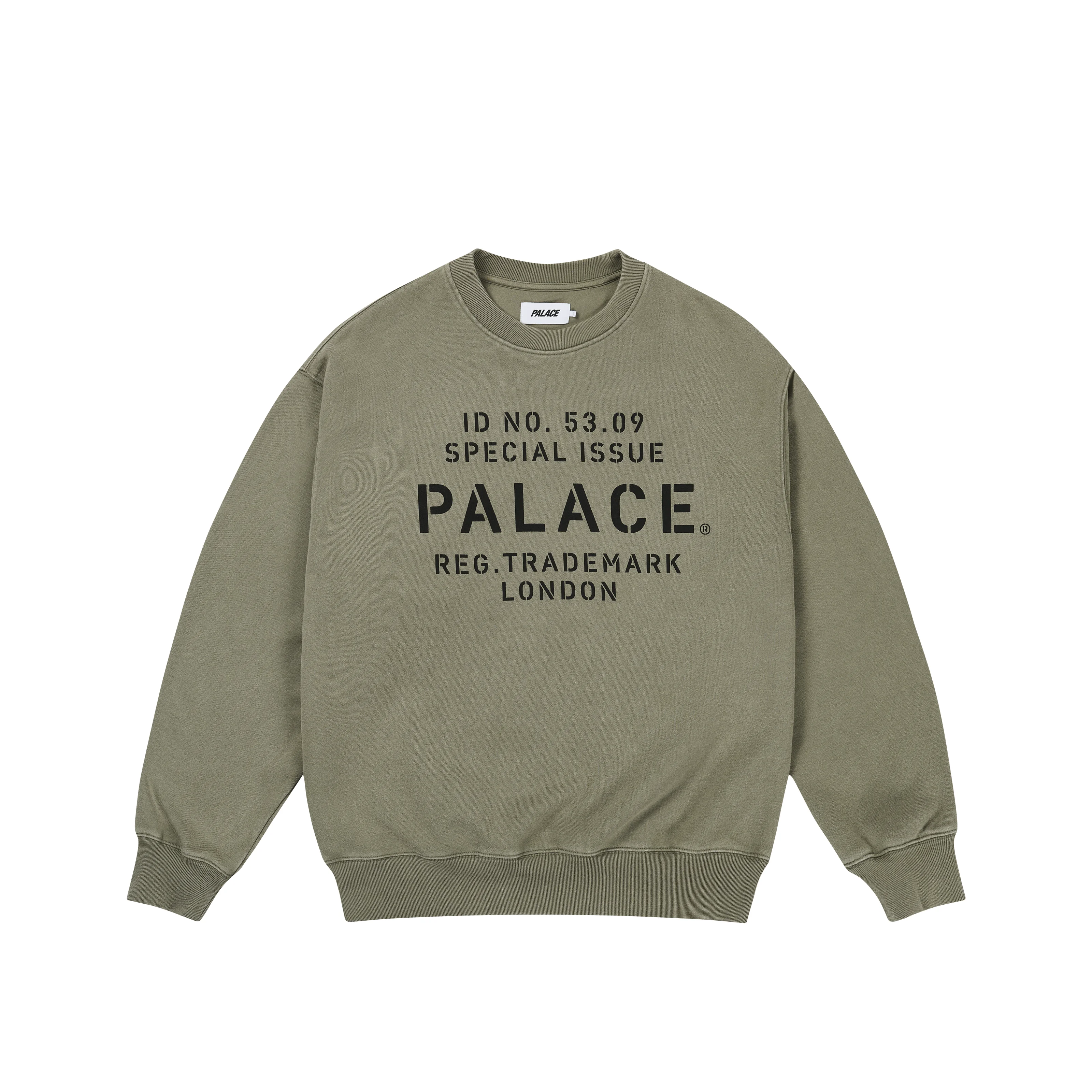 STENCIL CREW ARMY OLIVE - 1