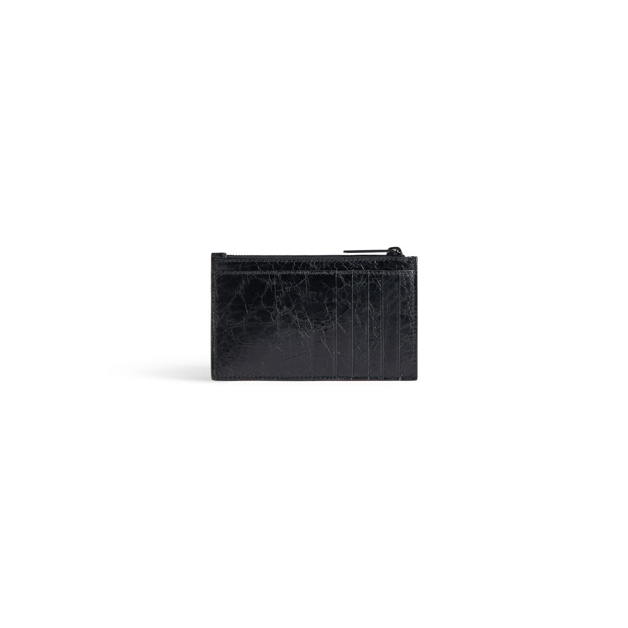Balenciaga Monaco Long Coin And Card Holder 'Black' 7665752AAS81000 - 2