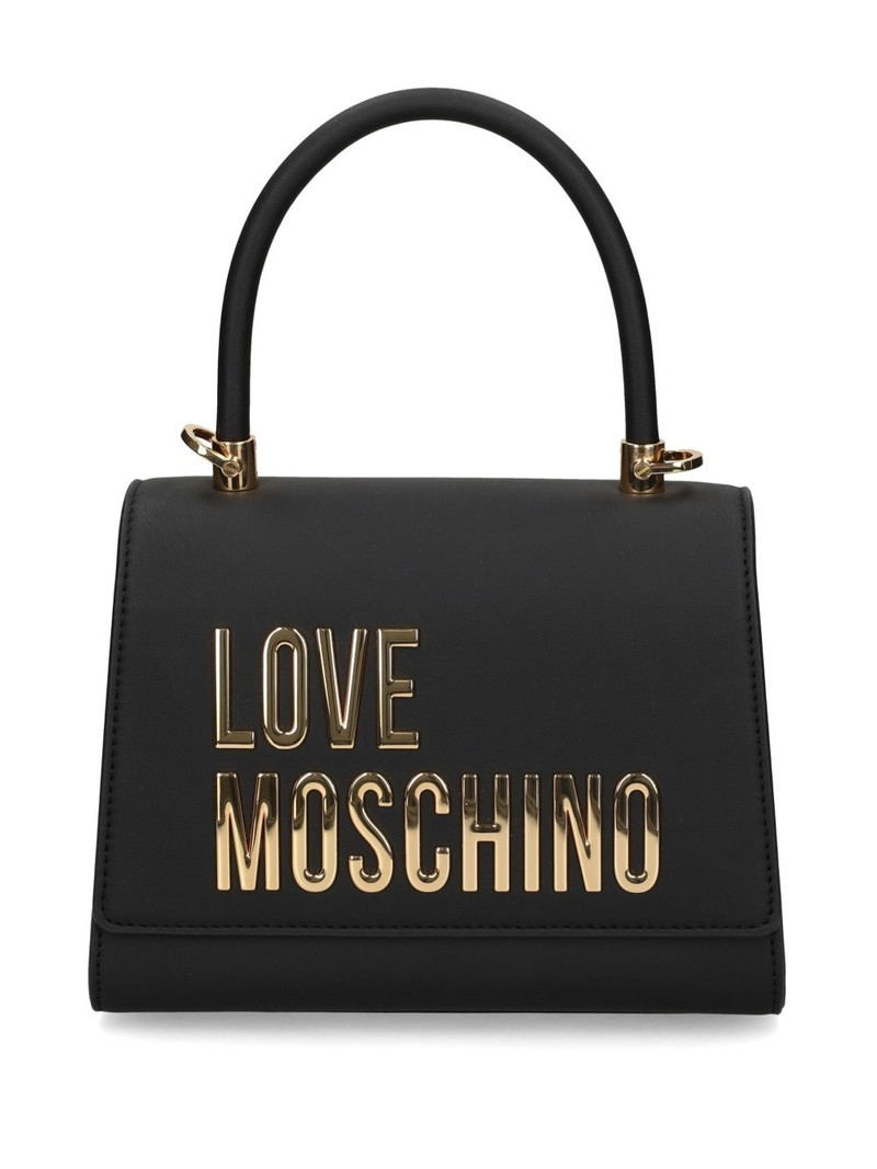 logo-lettering tote bag 4