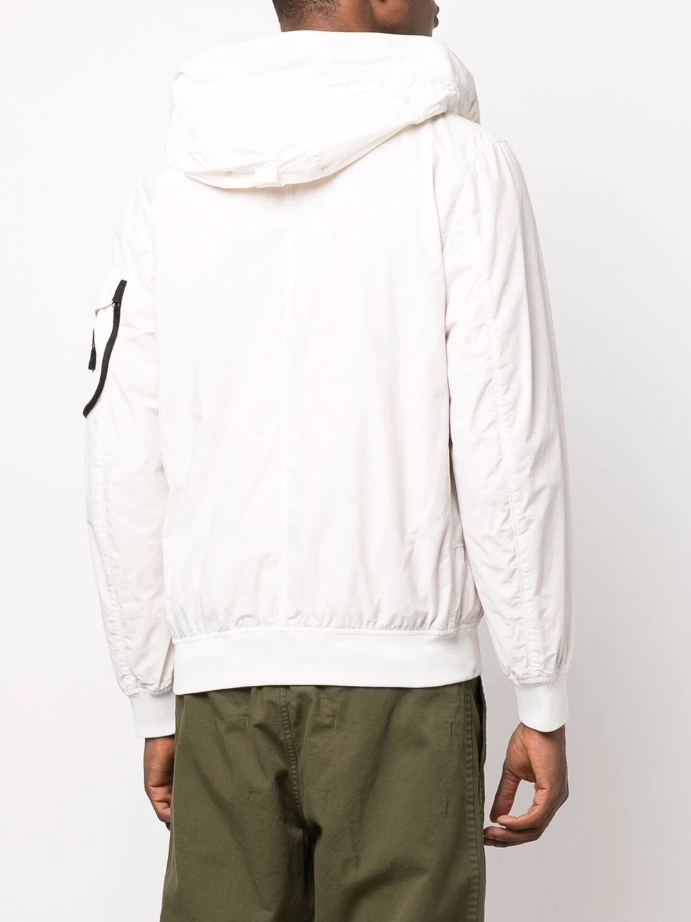 Compass-patch hooded jacket - 4