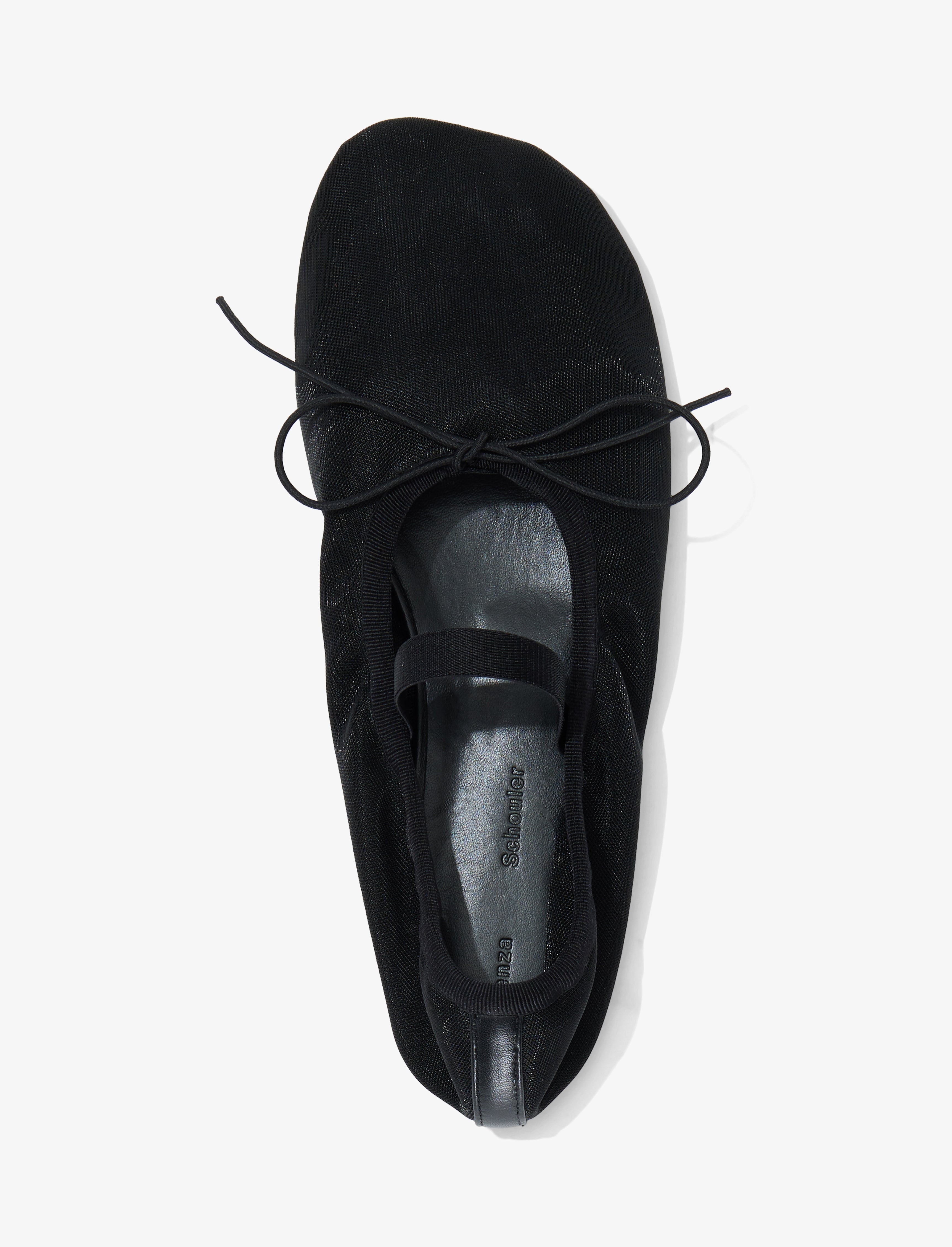 Glove Mary Jane Ballet Flats in Mesh - 5