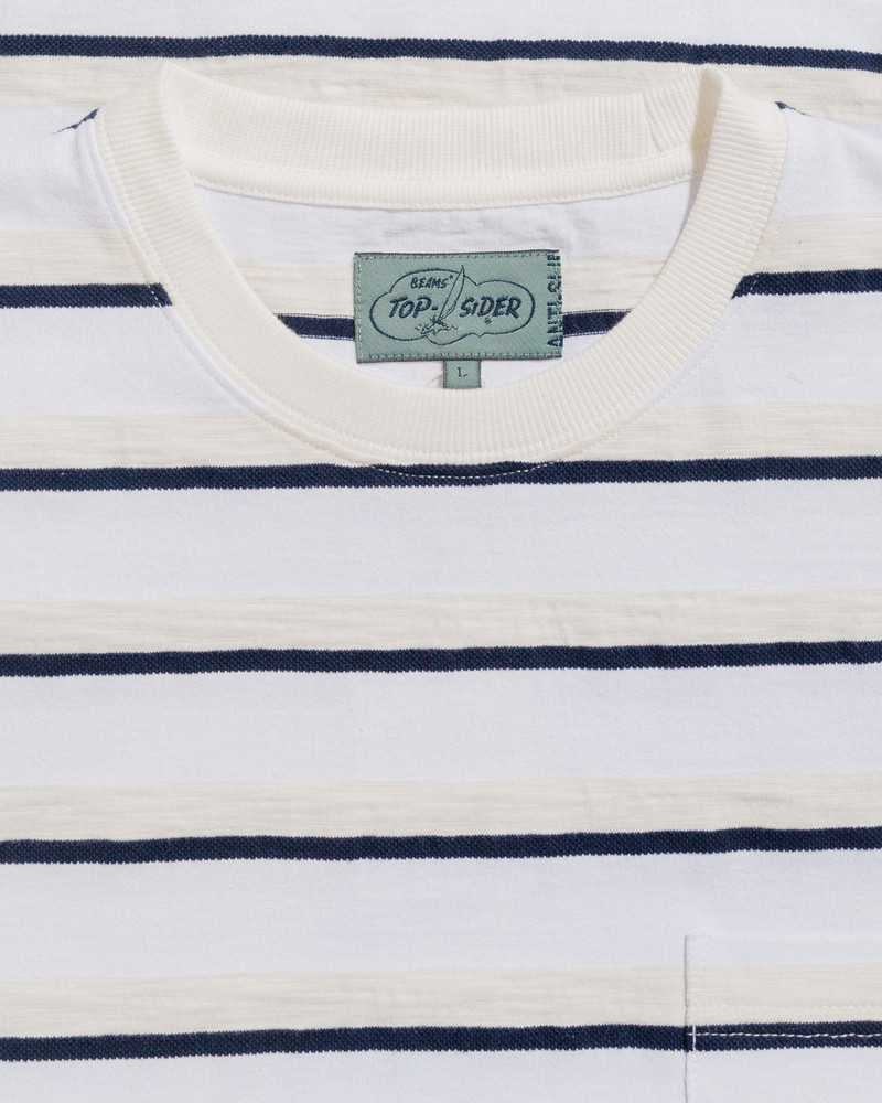 Sperry Top-Sider Pocket Tee Stripe White 5