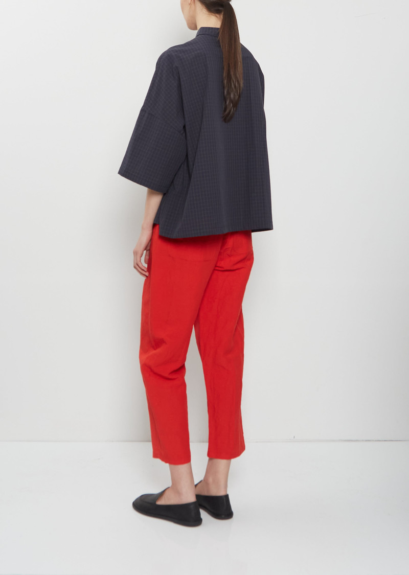 apuntob Three-Quarter Sleeves Cotton Shirt outlook