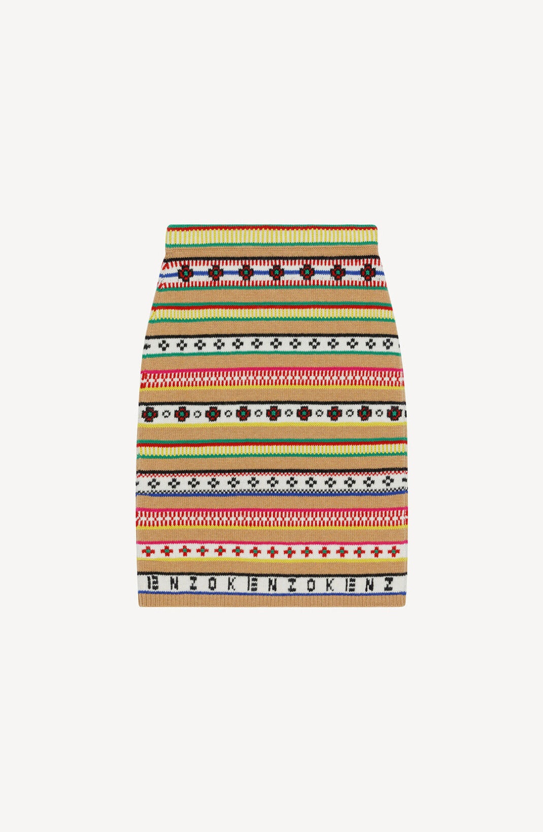 'Fairisle' jacquard skirt - 6