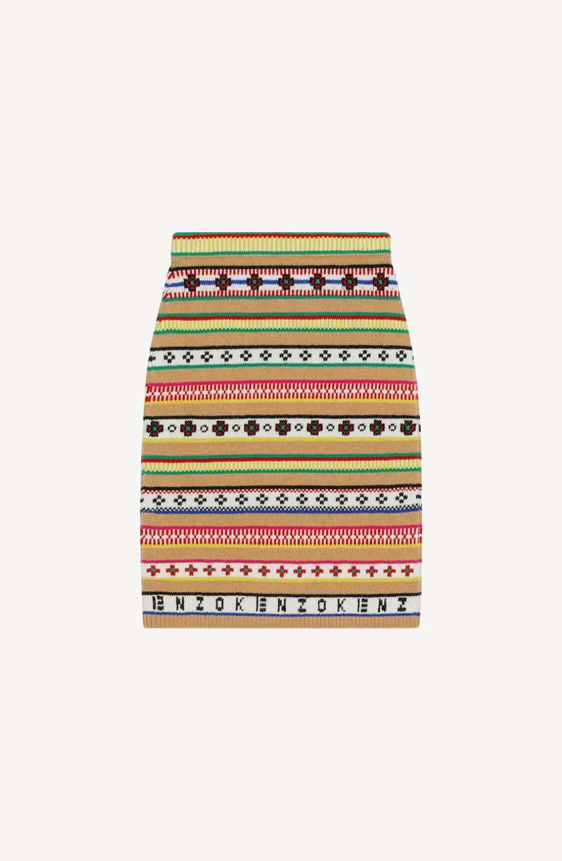 'Fairisle' jacquard skirt 6