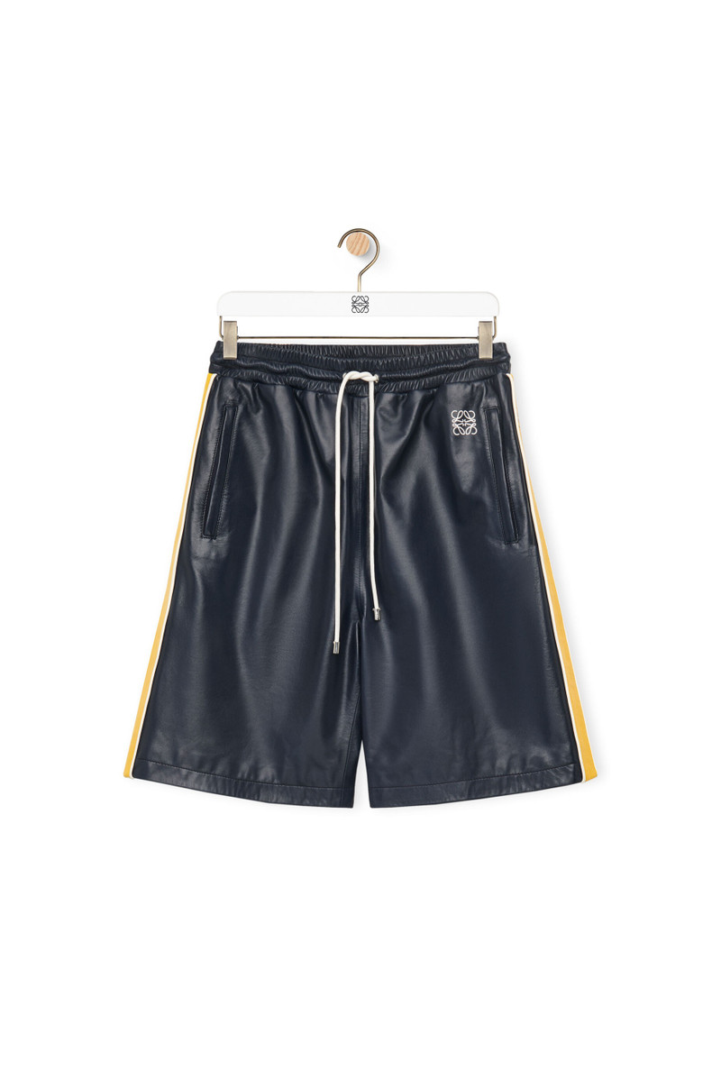 Tracksuit shorts in nappa - 1