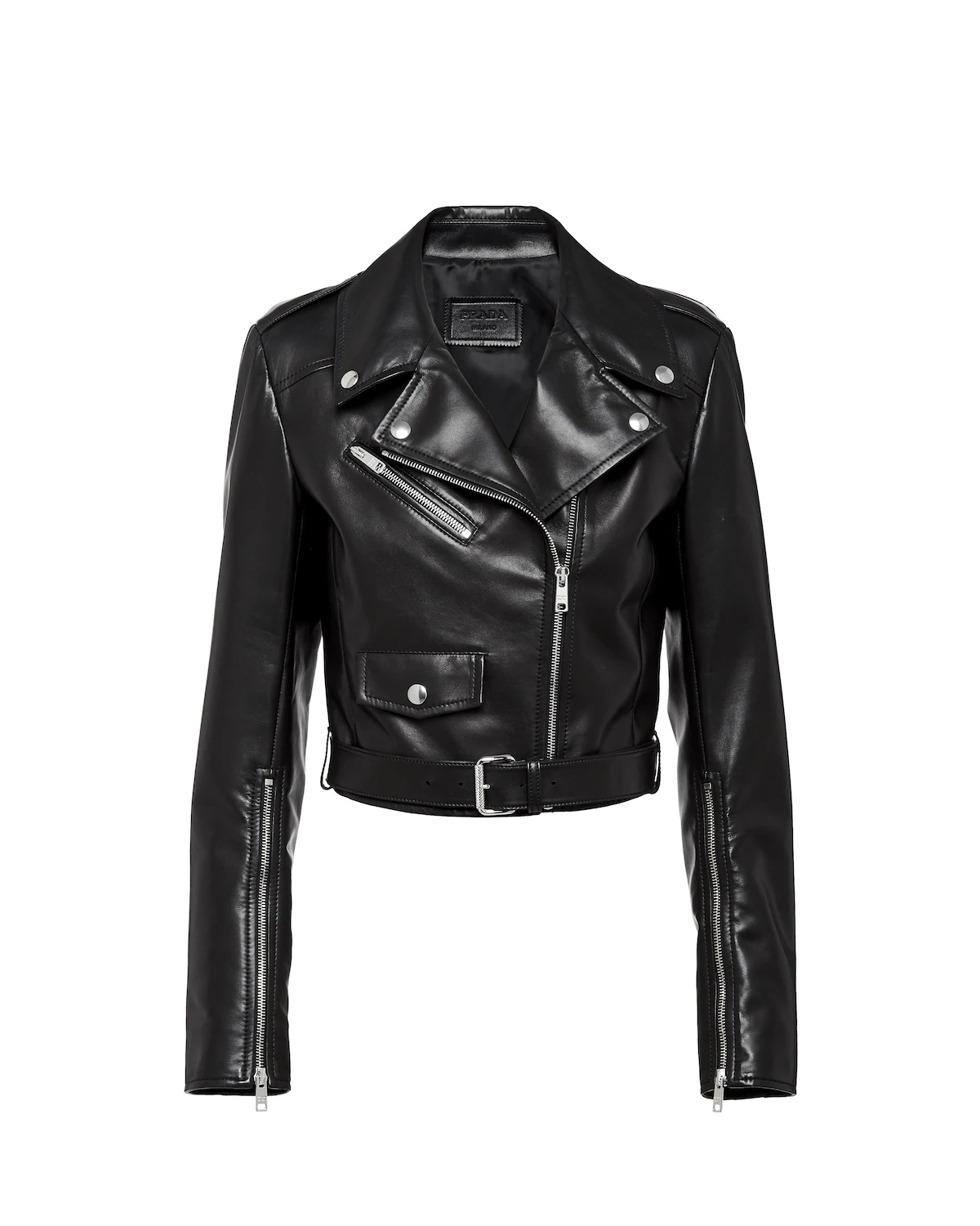 Nappa leather biker jacket - 1