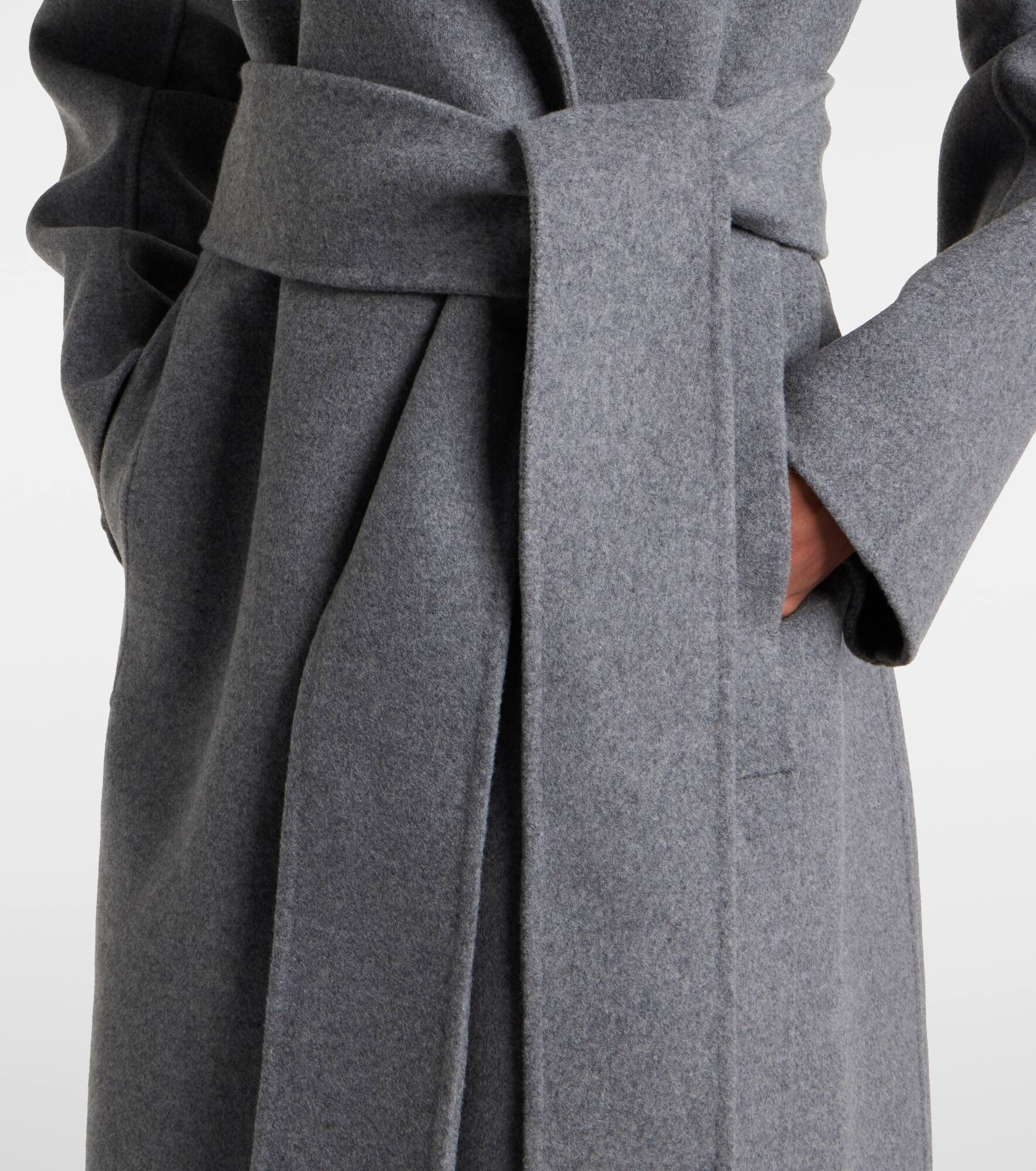 Deena wool wrap coat - 5
