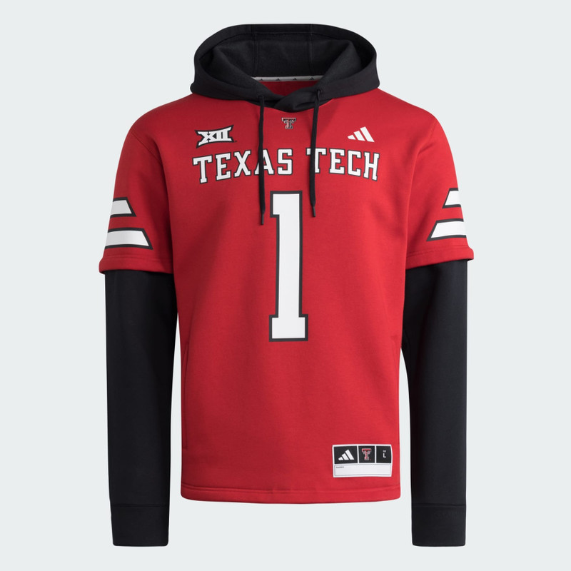 Texas Tech Red Raiders Football Jersey Hoodie 1