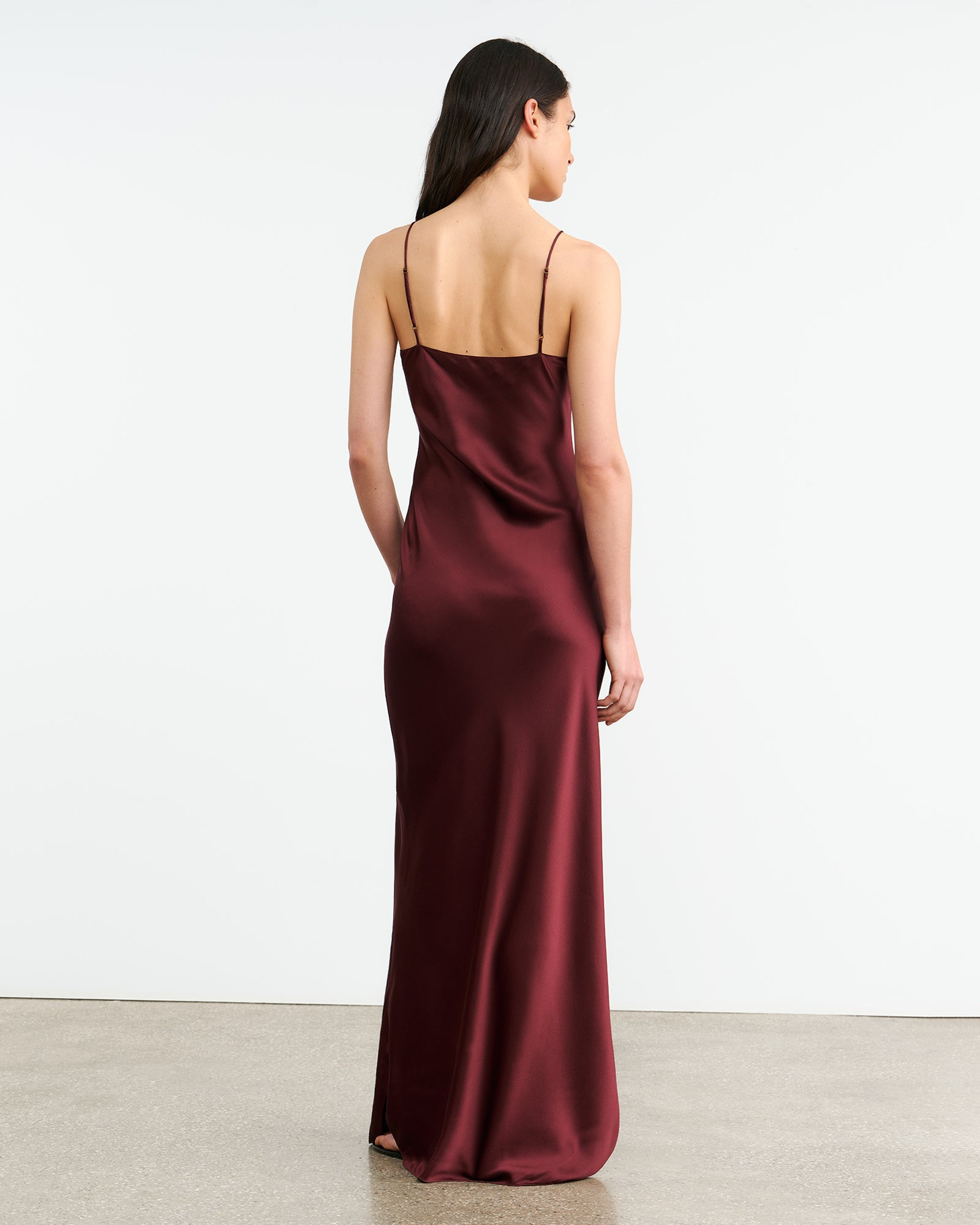 CAMI SILK GOWN - 5