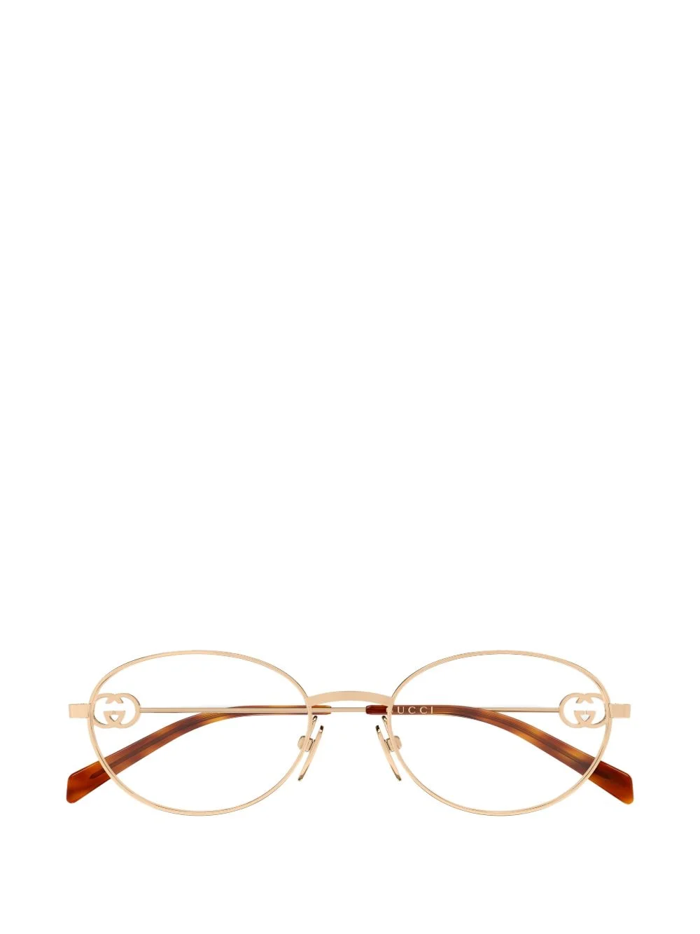 Interlocking G oval-frame glasses - 1