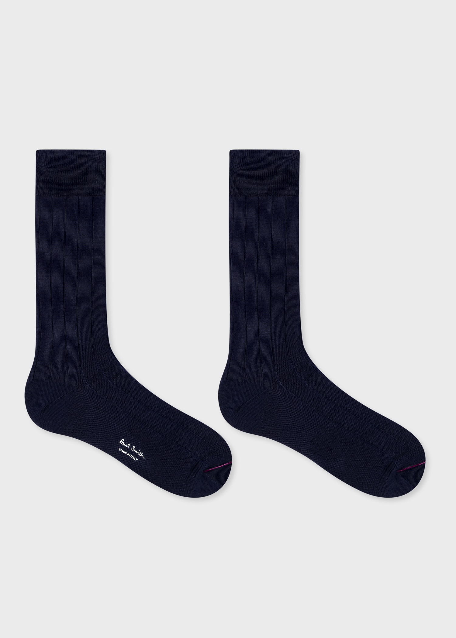 Plain Ribbed Socks Three-Pack - 7