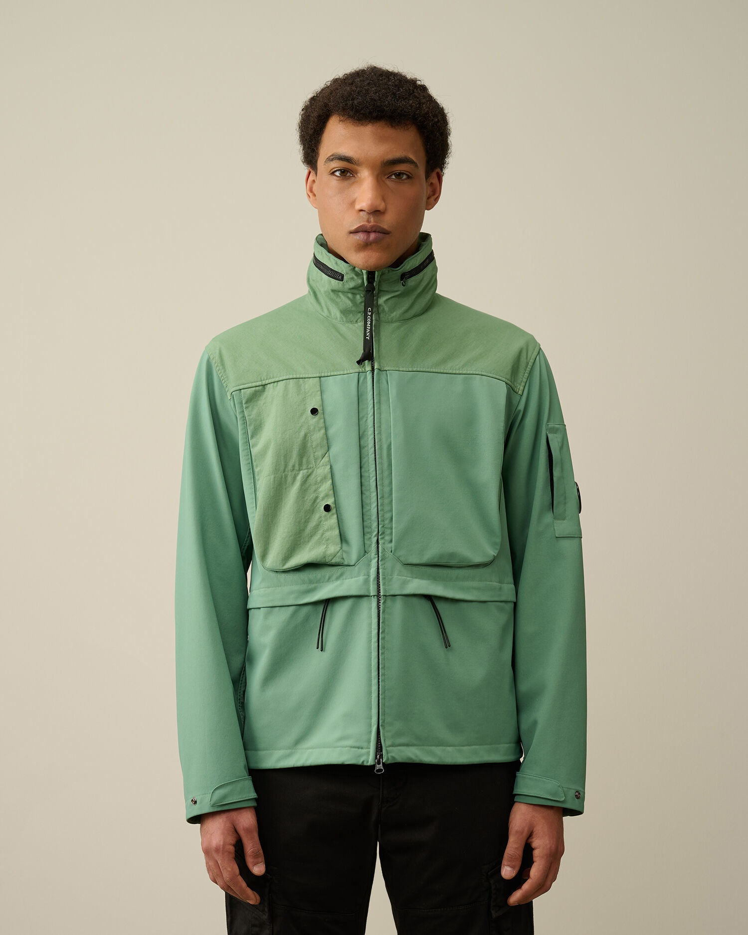 C.P. Company G.D. Shell Mixed Jacket | REVERSIBLE
