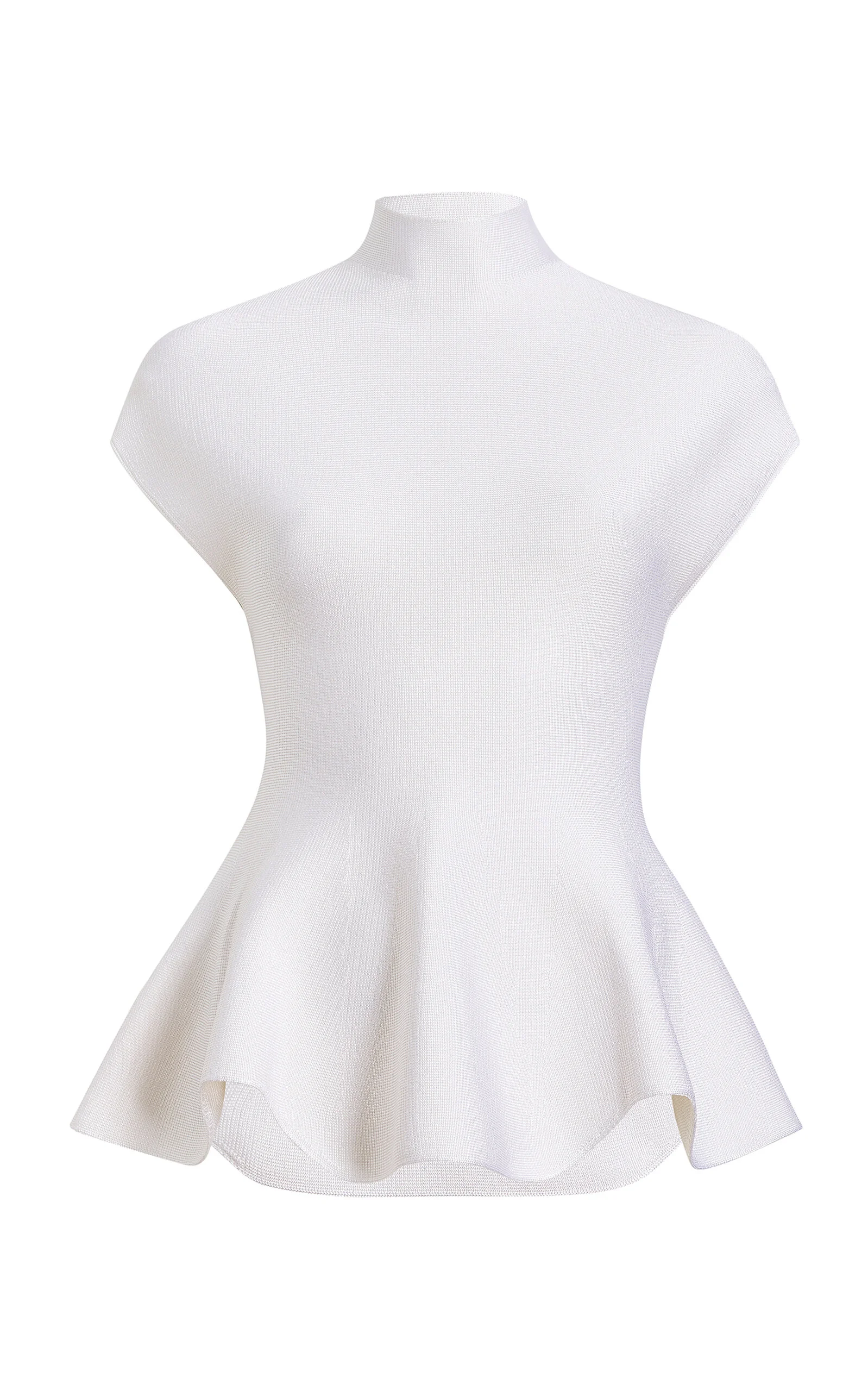 Andra Knit Wool Top neutral - 1