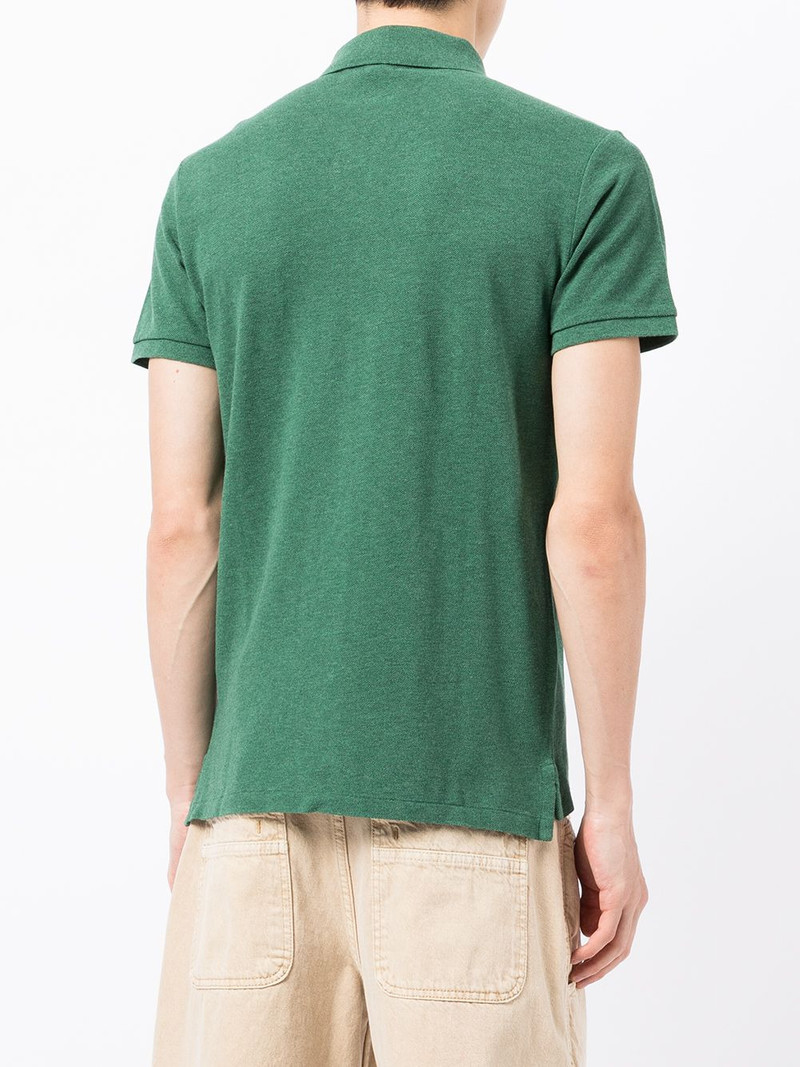 embroidered-motif polo shirt 4