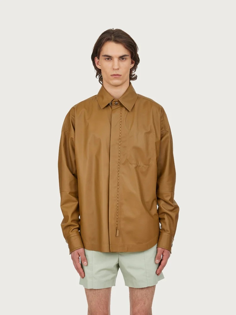 FERRAGAMO NAPPA OVER SHIRT outlook