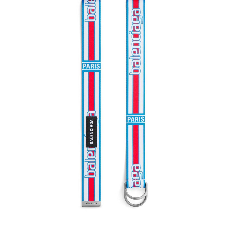 D Ring Belt in Blue 1