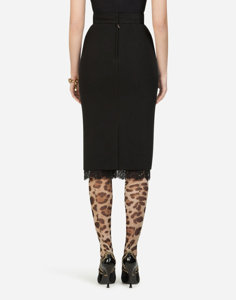 Basketweave midi skirt 2