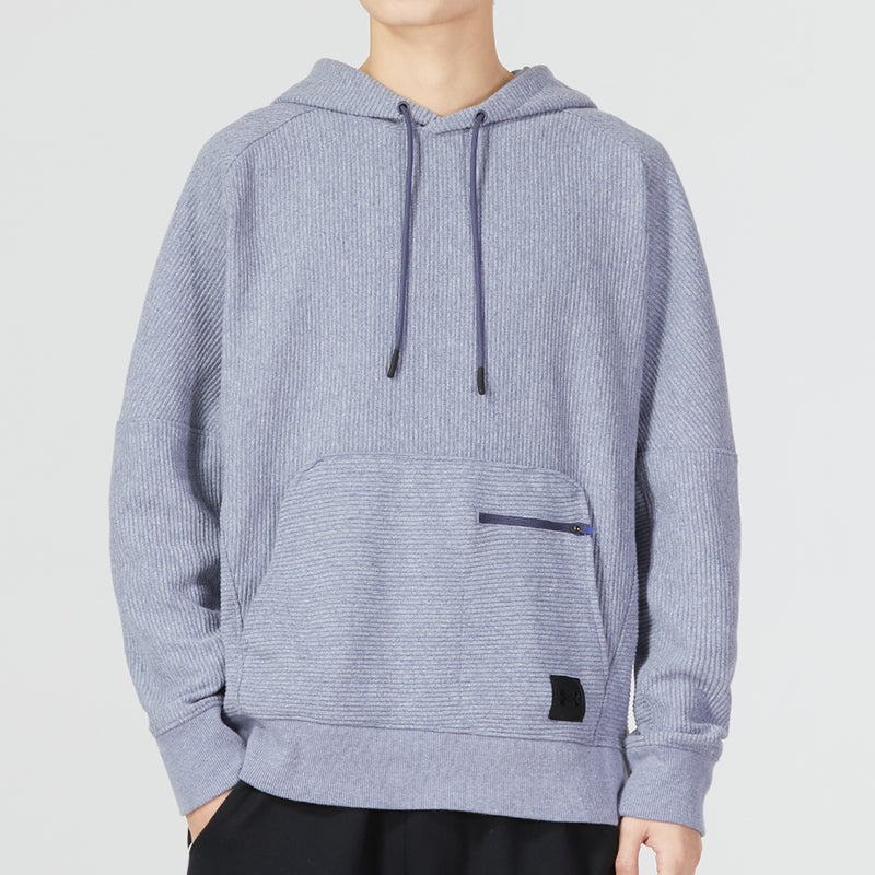 Under Armour Ottoman Fleece Hoodie 'Light Purple' 1373878-559 - 3