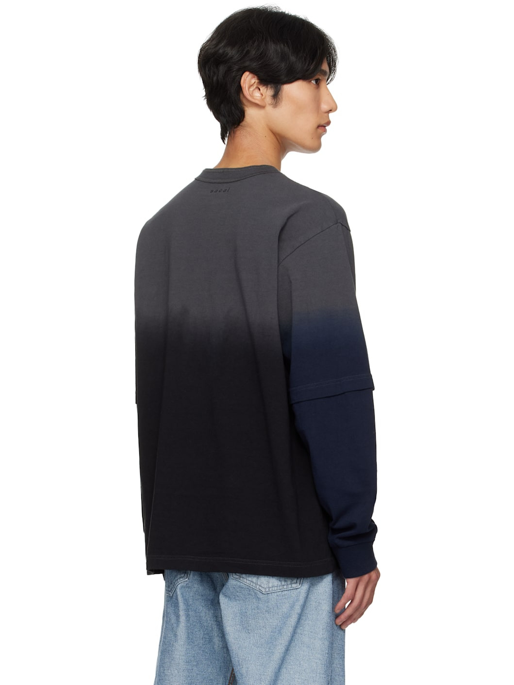Multicolor Garment-Dyed Cotton Jersey T-shirt - 3