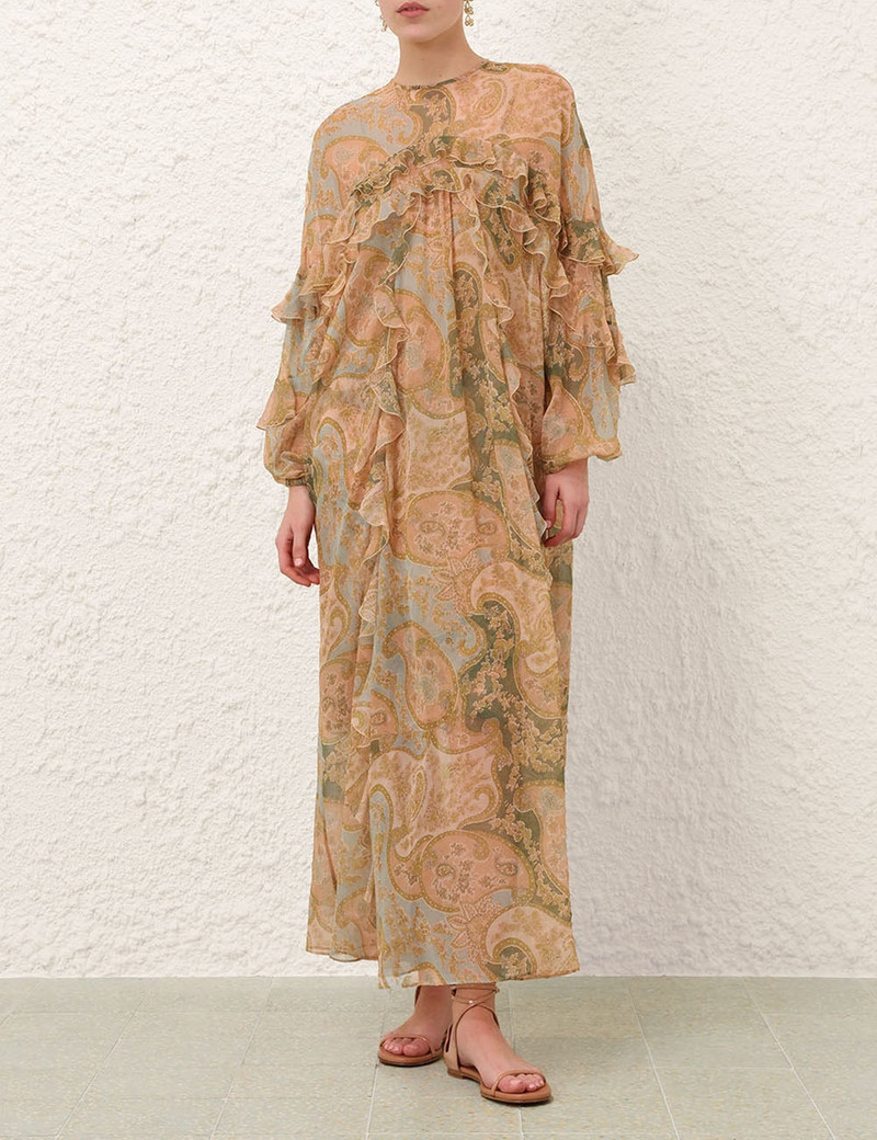 Zimmermann LUNA FLUTTER DRESS outlook