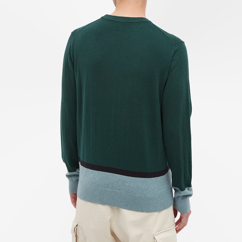 Paul Smith Zebra Panel Crew Knit - 4