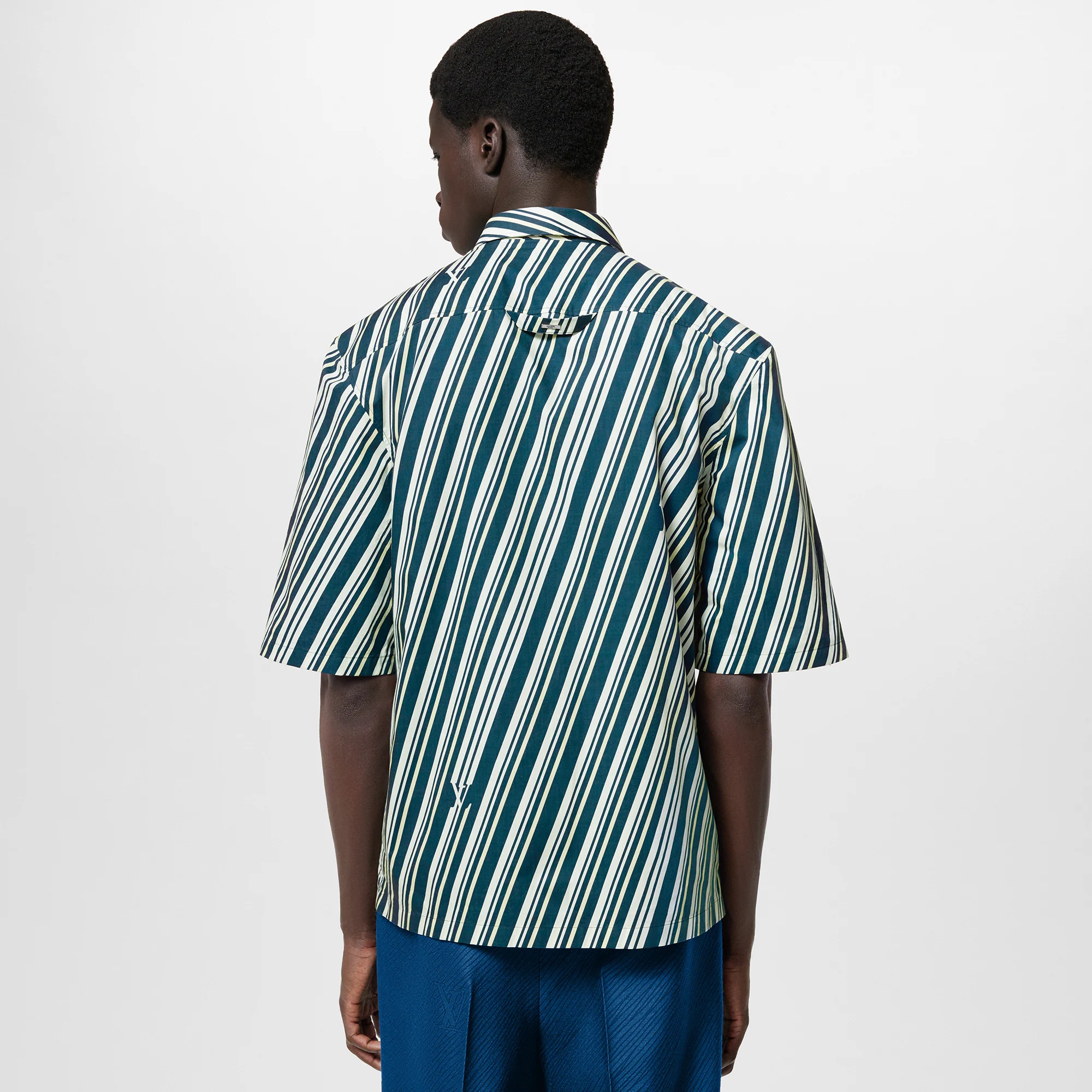 Short-Sleeved Printed Cotton Shirt - 2