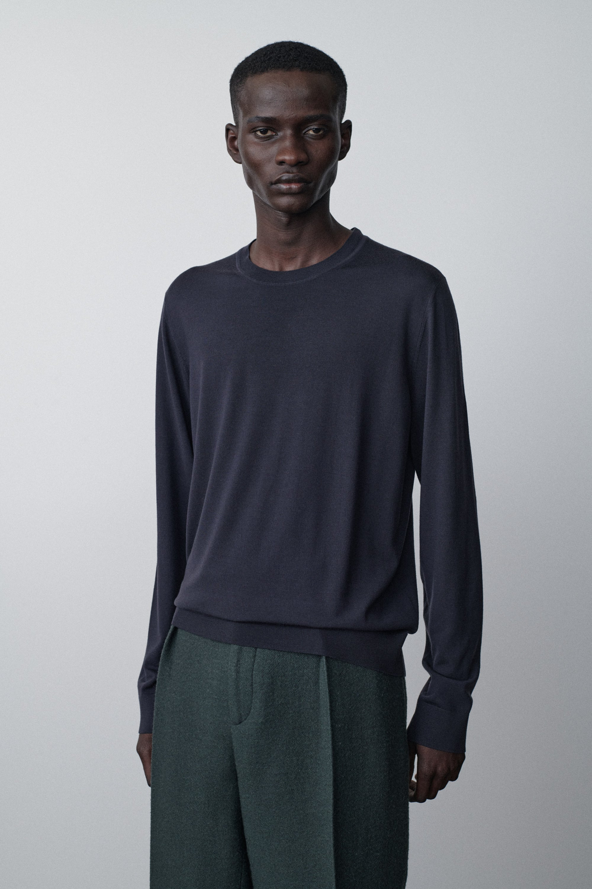 Benji Crew Neck in Cashmere - 3