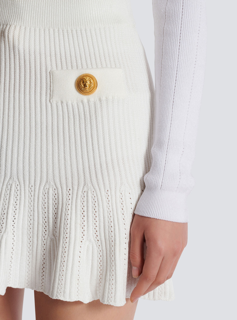 Knitted skater skirt 6