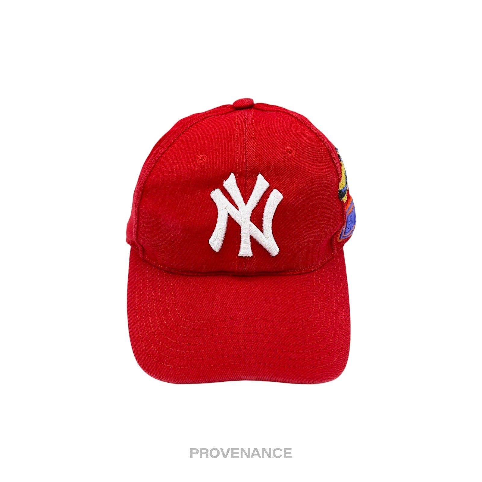 Gucci x MLB Yankees Hat Cap - Red SEGA Logo with Bird - 2