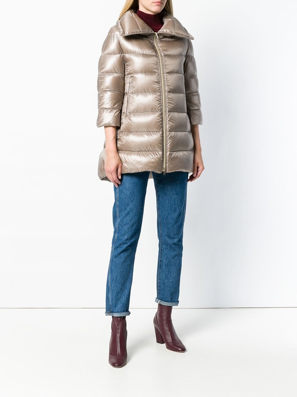 Cleofe midi down jacket - 3