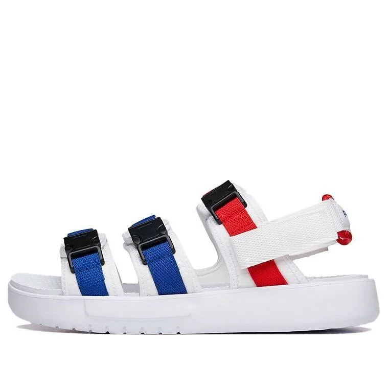 ANTA Life Series Buckle Sandals 'White Red Blue' 912036905-2 - 1