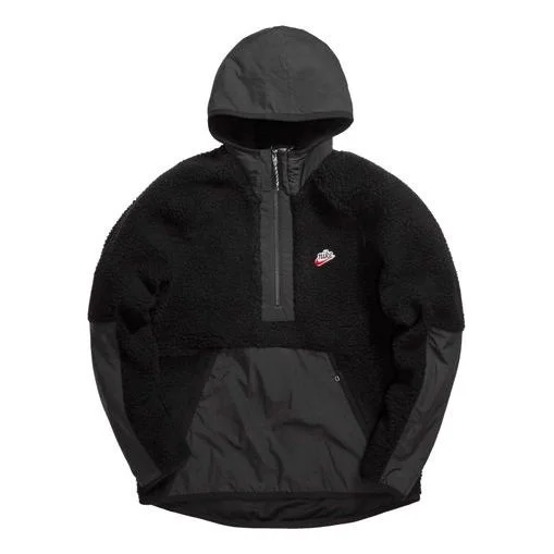 Nike MENS Sportswear Jacket Sail Royal Hoodie Black BV3766-010 - 1